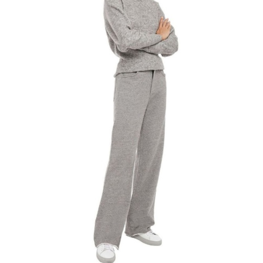 Rag & Bone Justine French Cotton Wide Leg Pant M